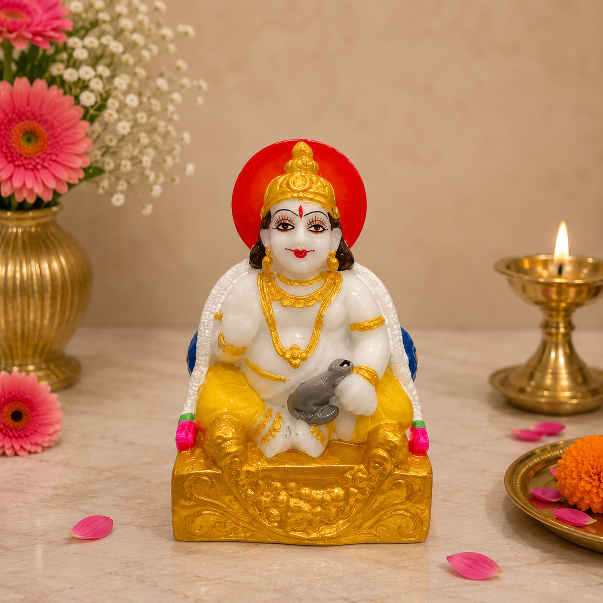 Marble Kuber Ji Idol – 4 Inch