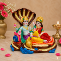 Marble Lakshmi Narayan Ji Idol – 6 Inch
